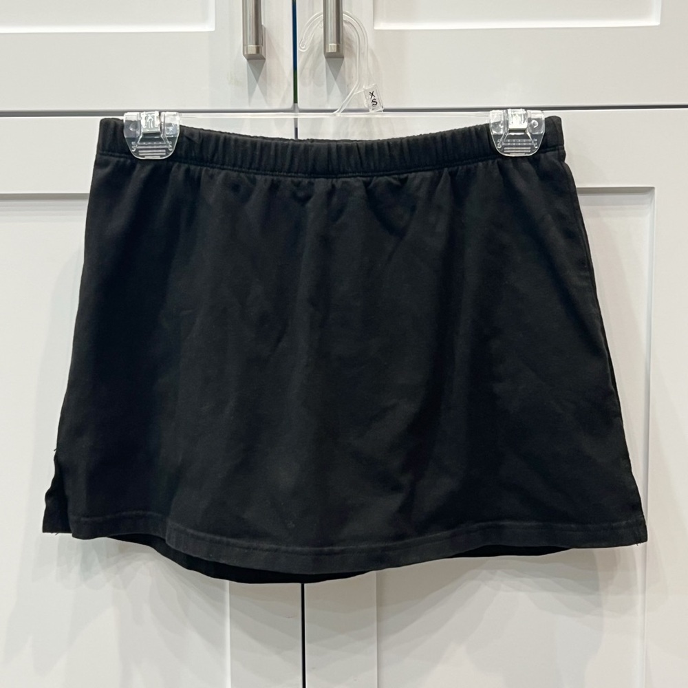 CHASSE Black Cheerleading Skort Sz Adult M